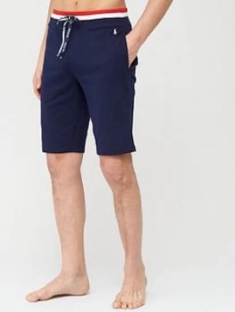 Polo Ralph Lauren Contrast Waistband Lounge Shorts - Cruise Navy