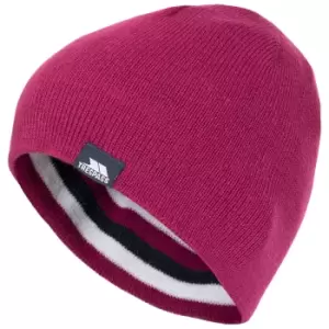 Trespass Childrens/Kids Reagan Beanie Hat (8/10 Years) (Berry)