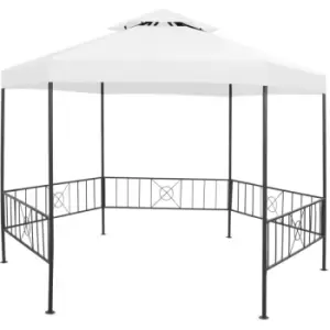 Vidaxl - Garden Gazebo 323x275x265cm White 180 g/m² White