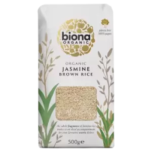 Biona Organic Jasmine Brown Rice 500g