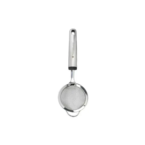 Masterclass Masterclass - Soft Grip Stainless Steel 8cm Mesh Sieve Grey MCSSSIEVE8