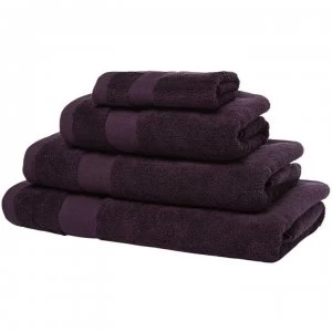 Linea Linea Certified Egyptian Cotton Towel - Blackberry