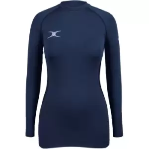 Gilbert Atomic II Womens Netball Baselayer - Blue