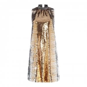 Biba Sequin Shift Dress - Multi-Coloured