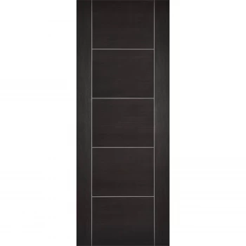 Vancouver Internal Dark Grey Laminate 5 Panel Door - 762 x 1981mm