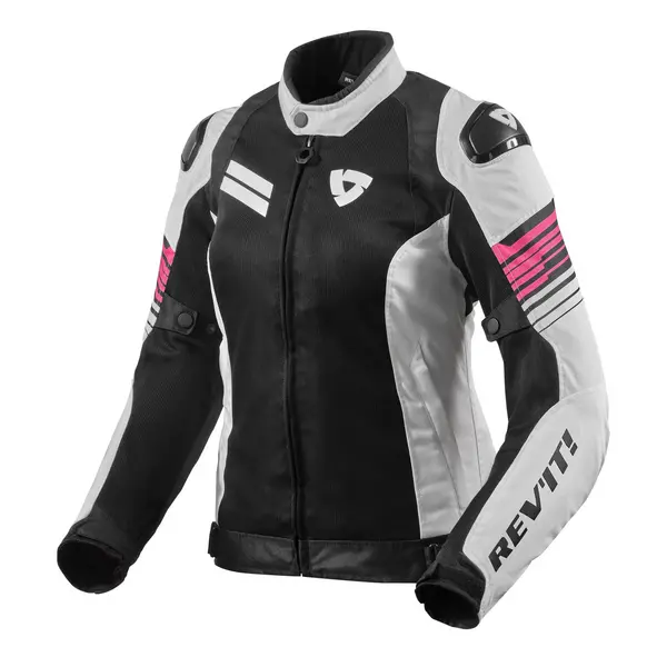 REV'IT! Apex Air H2O Jacket Lady White Pink Size 40