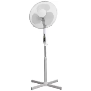 Prem-i-air 16" Stand Remote Fan White