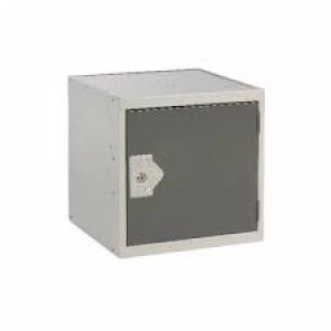 One Compartment Cube Locker D450mm Dark Grey Door MC00099