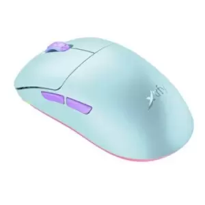 Xtrfy M8 Wired/Wireless Gaming Mouse 400-26000 CPI Low Front Ultra-light Unique Symmetrical Shape Frosty Mint