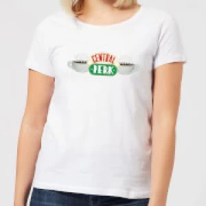 Friends Central Perk Womens T-Shirt - White - S