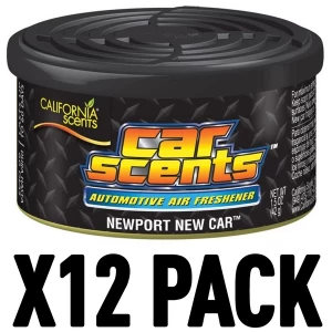 Newport New Car (Pack Of 12) California Car Scents