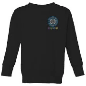 Crystal Maze Crystal Pocket Kids Sweatshirt - Black - 9-10 Years