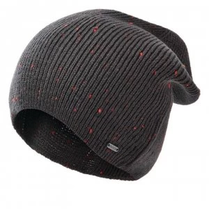 Dare2B Thesis II Ribbed Beanie - Ebony/TrailB