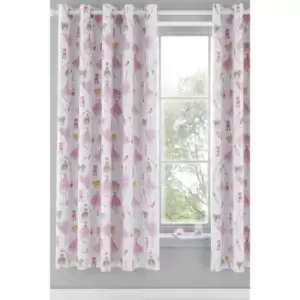 Ballet Dancer Lined Curtains