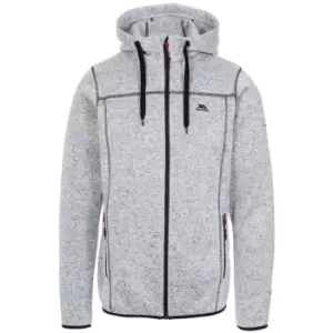 Trespass Mens Odeno Full Zip Hoodie (XXS) (Cool Grey Marl)