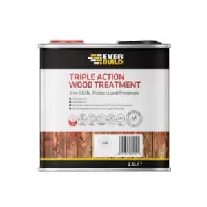 Everbuild Triple Action Wood Treatment 2.5 litre