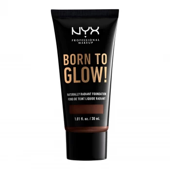 NYX Professional Makeup Born to Glow Naturally Radiant Foundation 30ml (Various Shades) - Deep Espresso