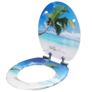 Soft Close Toilet Seat Palm Design