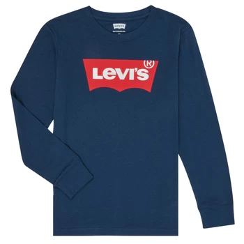 Levis BATWING TEE LS boys's in Blue - Sizes 10 years,12 years,14 years,16 years