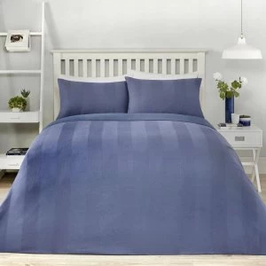 Waffle Stripe Duvet Set