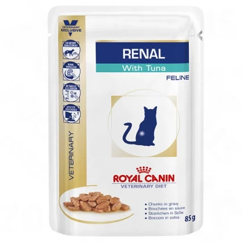 Royal Canin Veterinary Renal with Fish Cat Food 48 x 85g