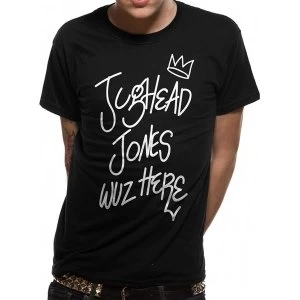 Riverdale - Jughead Mens Medium T-Shirt - Black