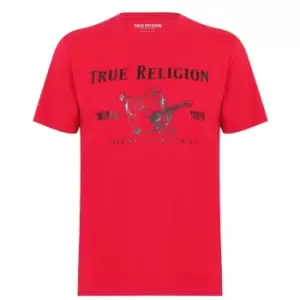 True Religion Buddha T Shirt - Red