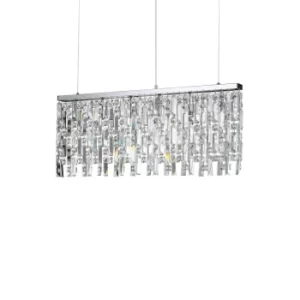 Elisir 6 Light Pendant Bar Light Chrome