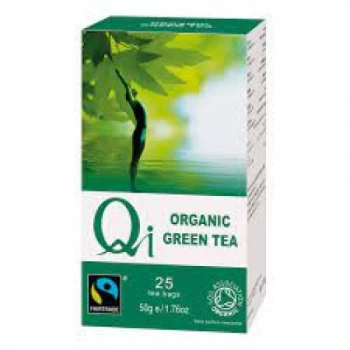 Qi Organic Green Tea Fair Trade - 25bags