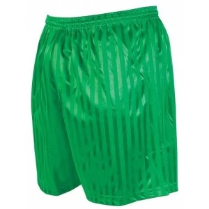 Precision Striped Continental Football Shorts 34-36" Green
