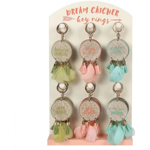 Boho Dream Catcher Hanging Key Chain Pack Of 30