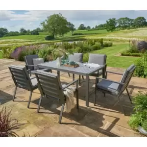 Handpicked Titchwell 6 Seat Dining Set - Grey