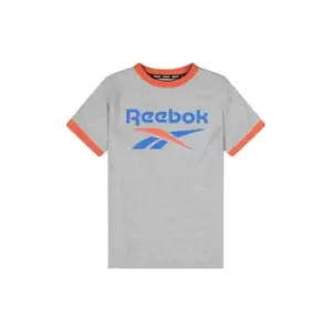 Reebok Logo T-Shirt Boys - Grey