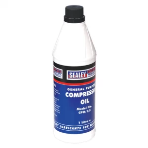 Sealey Compressor Oil 1L (2019 Model)