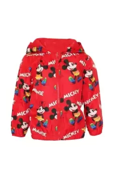 Mickey & Minnie AOP Raincoat