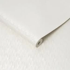 Superfresco Silken Stria White Shimmer Wallpaper Paper