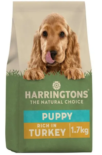 Harringtons Complete Puppy Turkey and Rice Dog Food 1.7kg