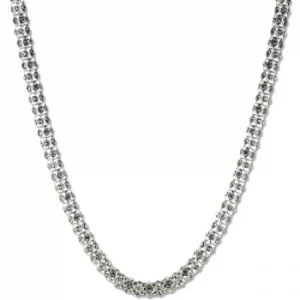 Tubular Pave Collar Necklace