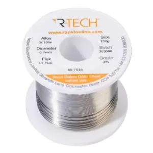 R-TECH 857016 SC100e Solder 2% L1 Flux