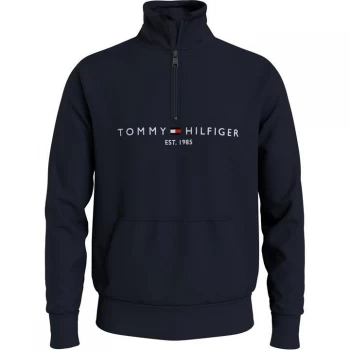 Tommy Hilfiger Logo Mockneck Jacket - Desert Sky DW5