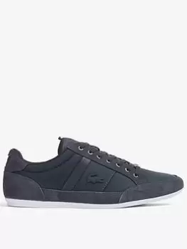 Lacoste Lacoste Chaymon 222 2 Cma Trainer, Grey/White, Size 7, Men