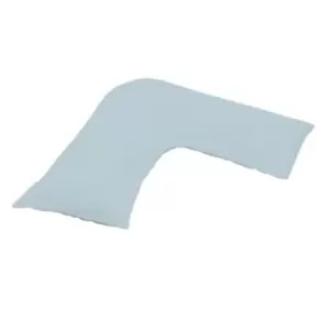 Belledorm Easycare Percale V-Shaped Orthopaedic Pillowcase (One Size) (Duck Egg)