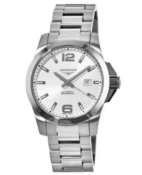 Longines Conquest Automatic Silver Dial Mens Watch L3.778.4.76.6 L3.778.4.76.6