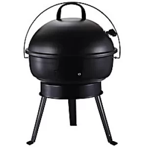 Outsunny BBQ Grill 846-062BK Metal Black