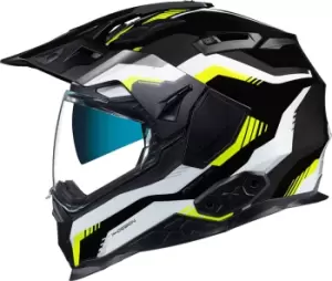 Nexx X.Wed 2 Columbus Helmet, black-white-yellow, Size 2XL, black-white-yellow, Size 2XL