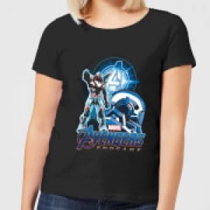 Avengers: Endgame War Machine Suit Womens T-Shirt - Black - XL