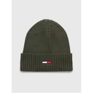 Tommy Jeans Tjm Flag Rib Beanie - Green