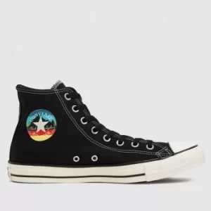 Converse Black National Parks Hi Trainers