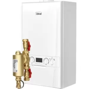 Ideal Boilers Ideal Logic Max Combi Boiler 30kW in White Brass