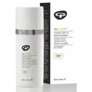 Green People Age Defy+ Tinted DD Moisturiser SPF 15 (Ivory)